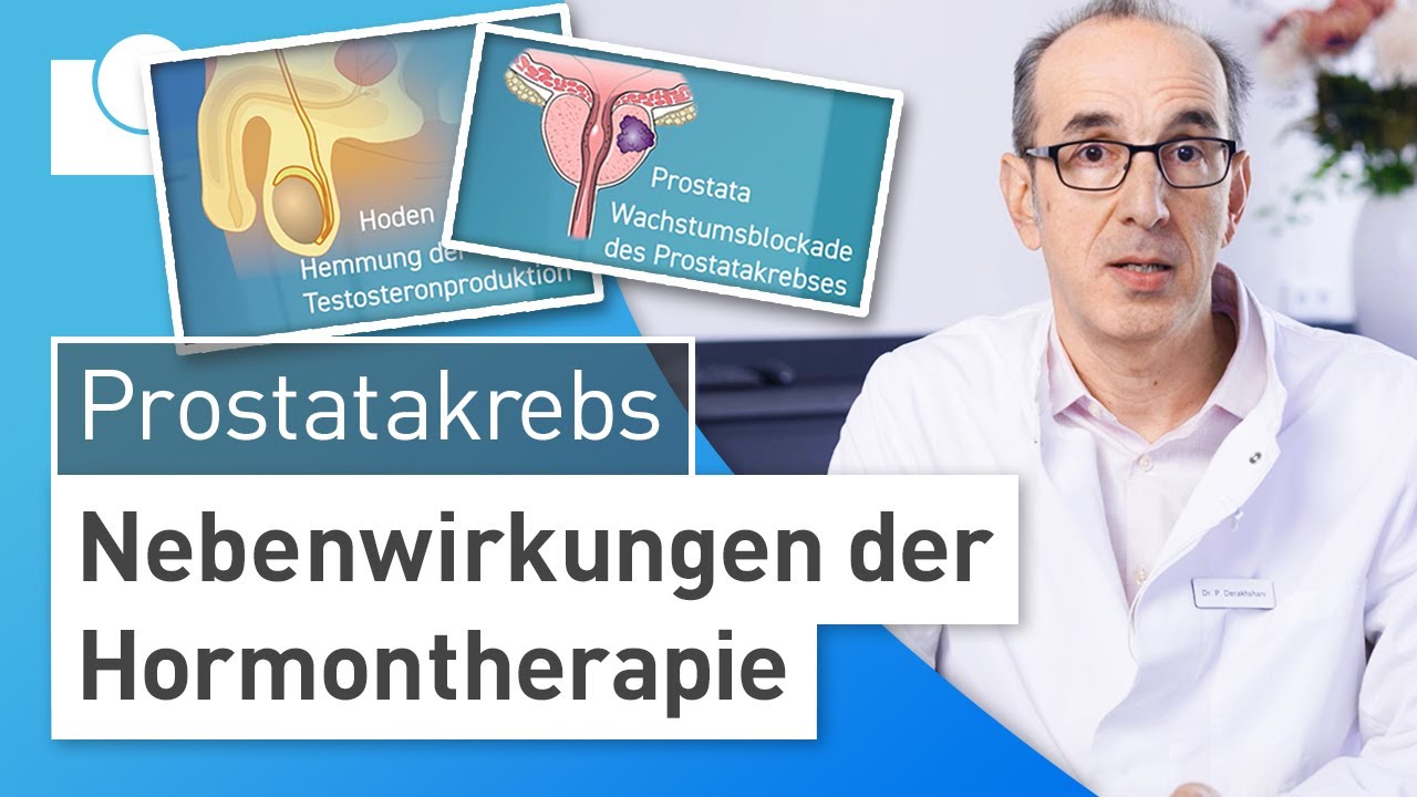 Hormontherapie bei Prostatakrebs: Das hilft gegen Nebenwirkungen!