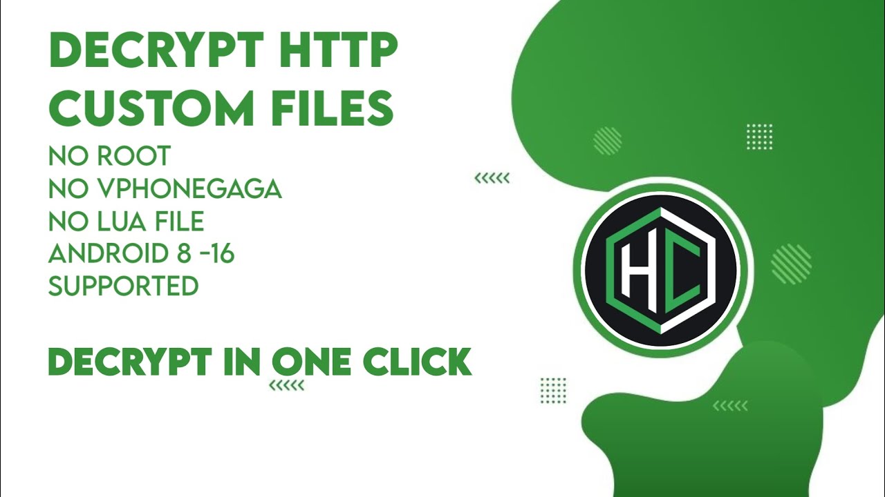 How To Decrypt Http Custom Vpn Files In Android
