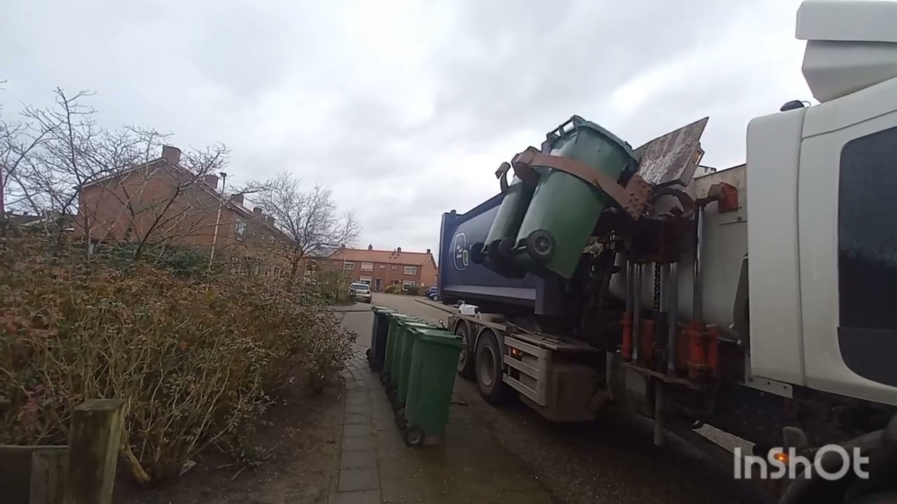 Vuilniswagen, flex / zijlader translift