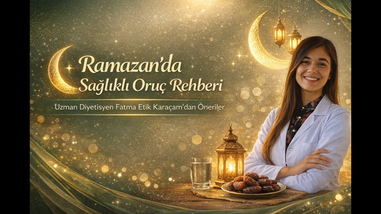 Uzman Diyetisyen Fatma Etik Karaçam, oruç tutarken sağlığımızı korumanın ipuçlarını paylaşıyor.