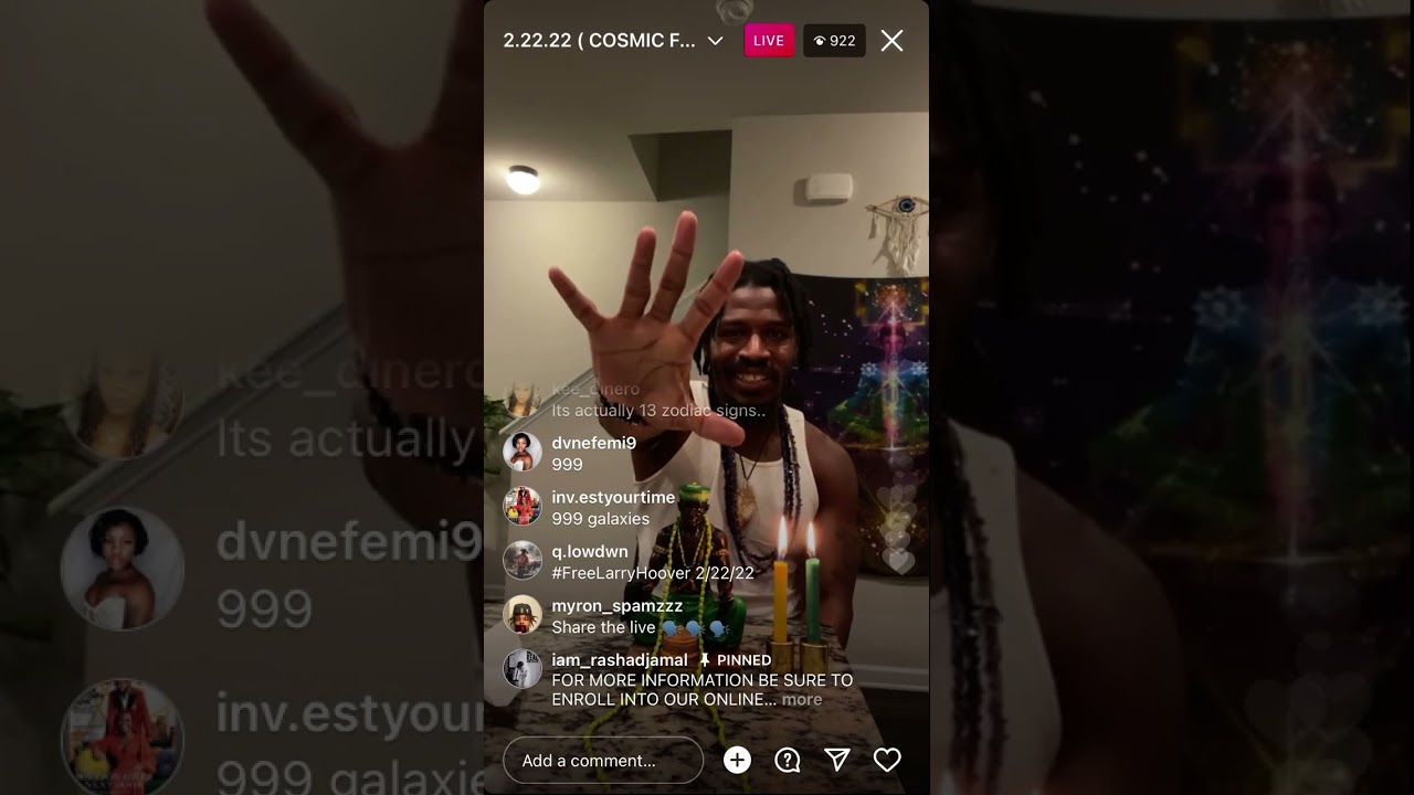 Rashad Jamal Explains Who The Orishas Are‼️⚒️🫡🎯IG Live 2/19/22#theuci#chakras#magic#yoruba#orishas