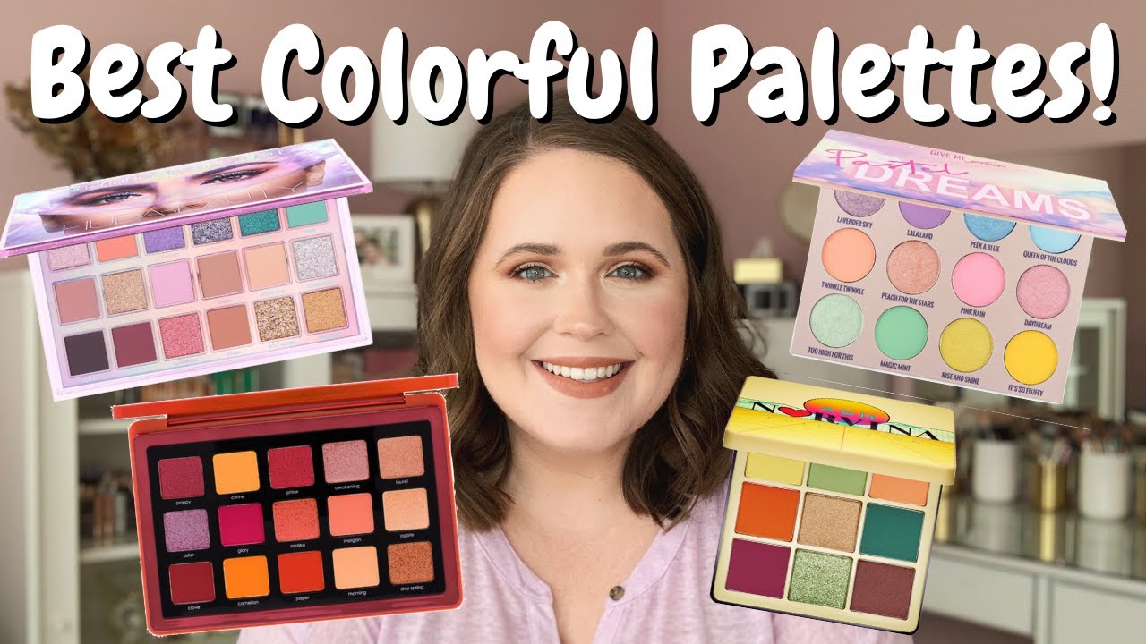 THE BEST COLORFUL PALETTES | emilysmakeupbag