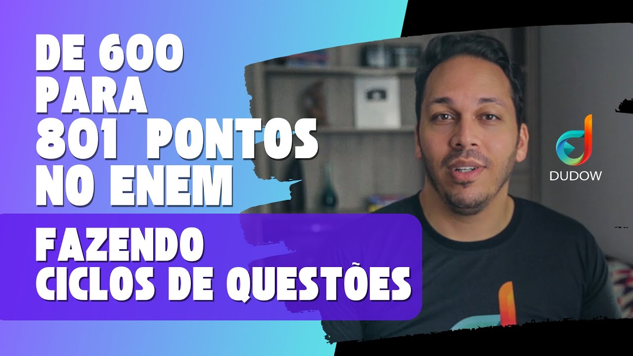 Estude para o ENEM fazendo ciclos de questões