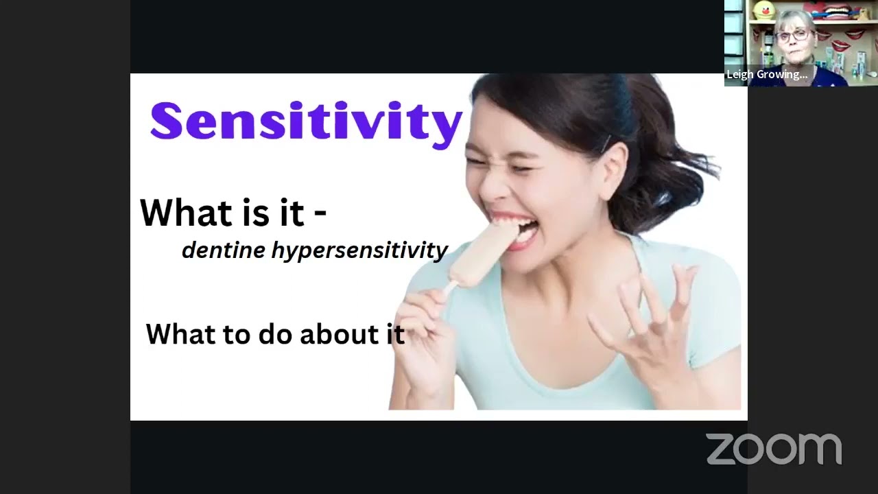 Tooth sensitivity -  What causes sensitive teeth and what you can do about it.