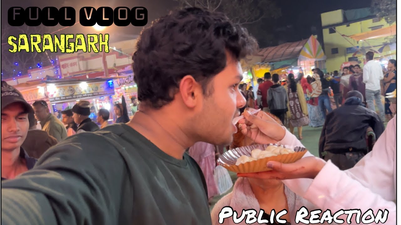 Sarangarh Me Kon H Jo Momos Khila Rhi H..?😃 | Girl Reaction😎