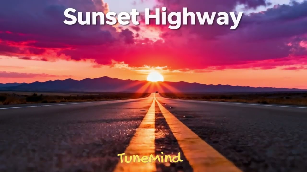 Sunset Highway 🎶 Chill Driving Music That Hits Different at Golden Hour [Official Music Video]