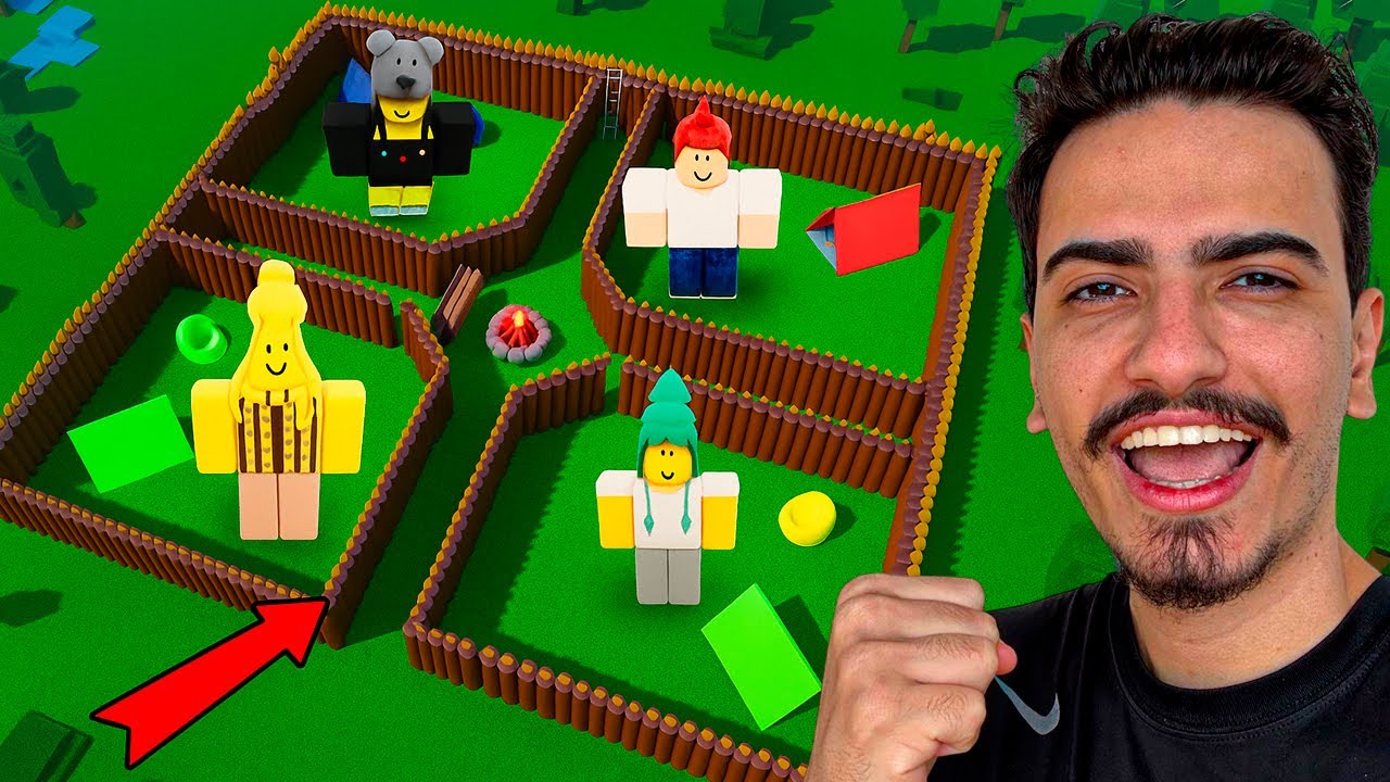 CRIEI 4 BASES PARA AS CRIANÇAS NO 99 NOITES NA FLORESTA🌲😱