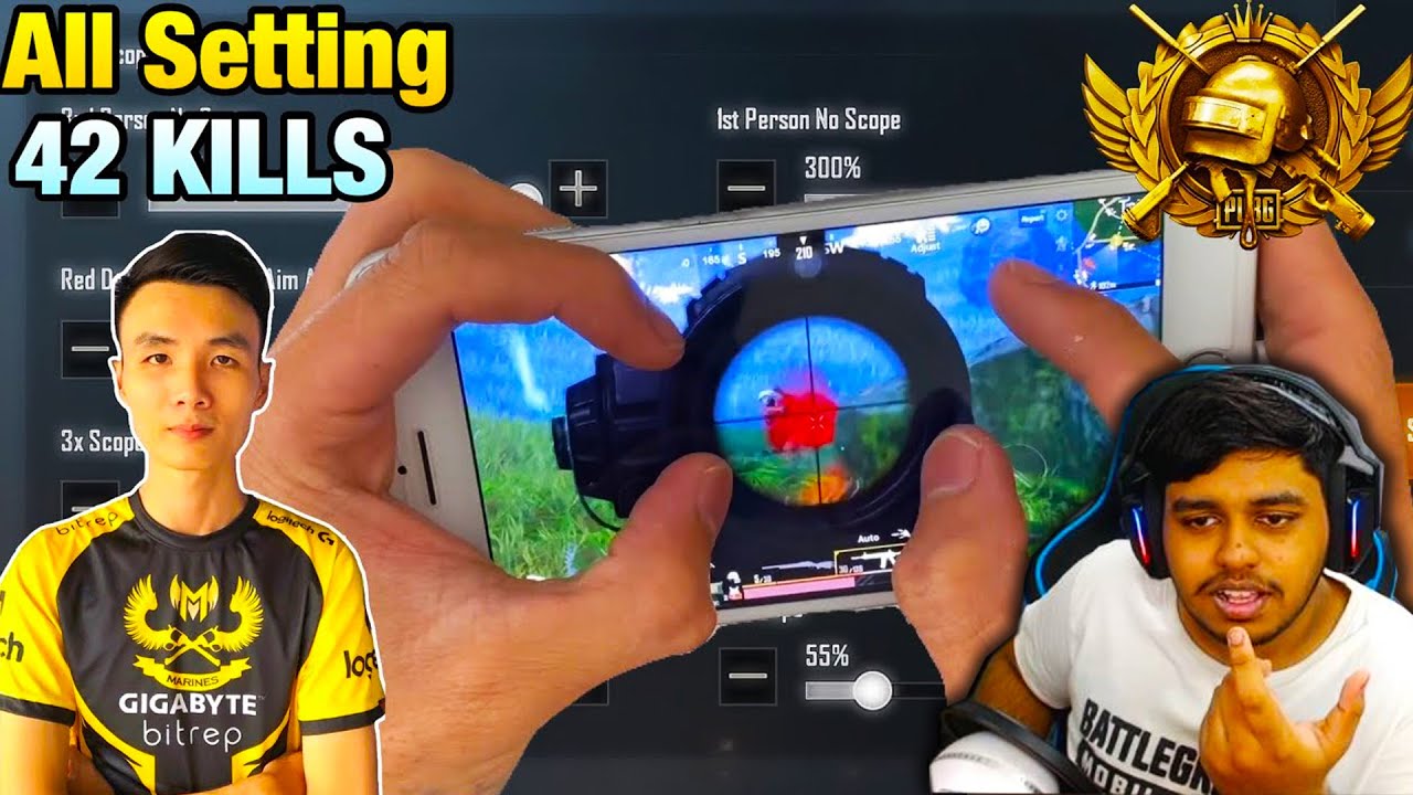 МИРОВОЙ РЕКОРД: 40 убийств, точность, установка лучших моментов TACAZ в PUBG Mobile