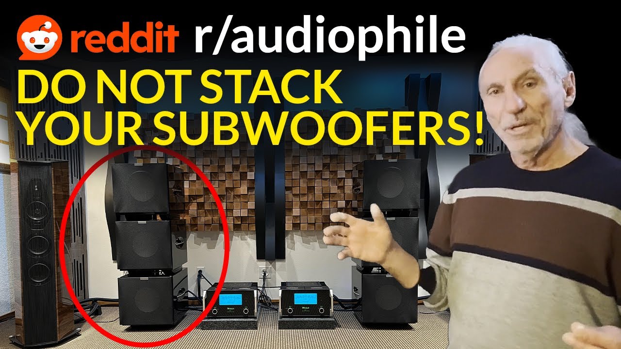 r/audiophile — Не ставьте сабвуферы друг на друга! — www.AcousticFields.com