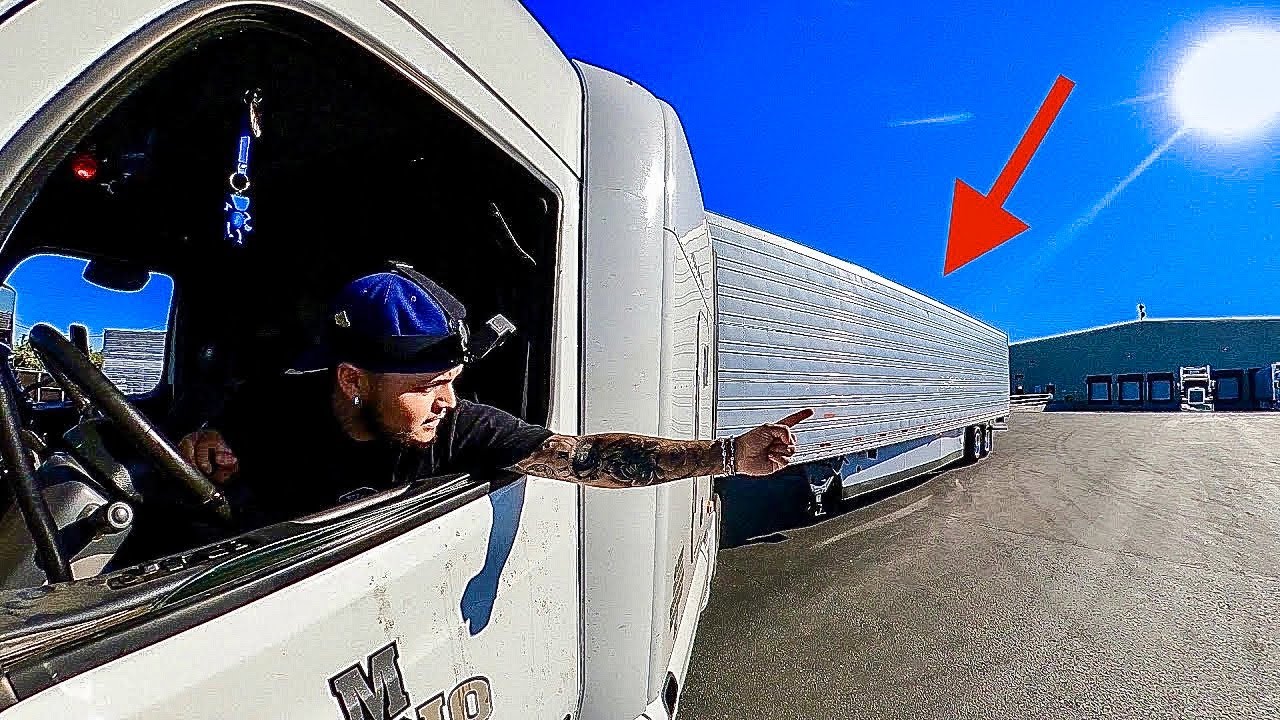 How To Back Up A Semi Truck/Trailer Easily