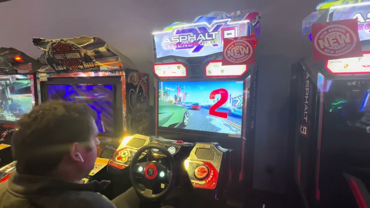 Asphalt 9: Legends DX Arcade (Arcade) Gameplay (Round1 Bowling and Amusement, Greensboro, NC)