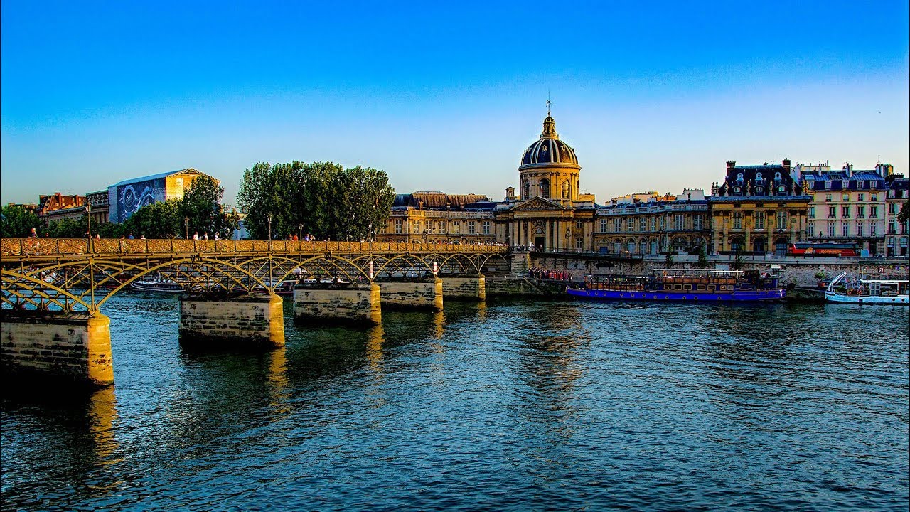A Walk Across The Pont des Arts, Paris