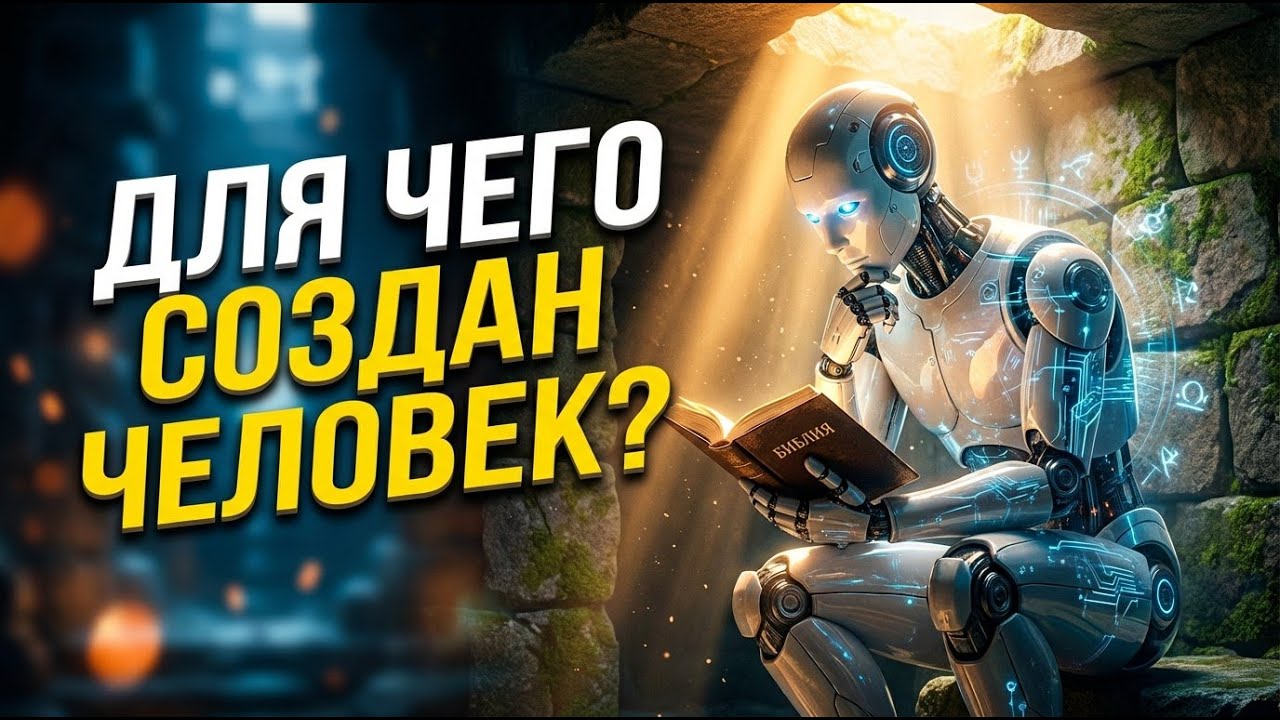 Искусственный интеллект проанализировал ЗАЧЕМ БЫЛ СОЗДАН ЧЕЛОВЕК ПО БИБЛИИ