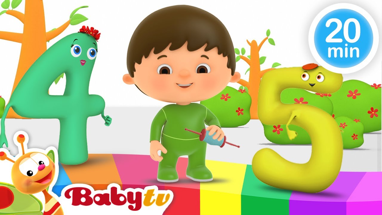 Charlie incontra il Numero Quattro, Cinque e Sei 4️⃣ 5️⃣ 6️⃣  | Charlie & i numeri | @BabyTVIta