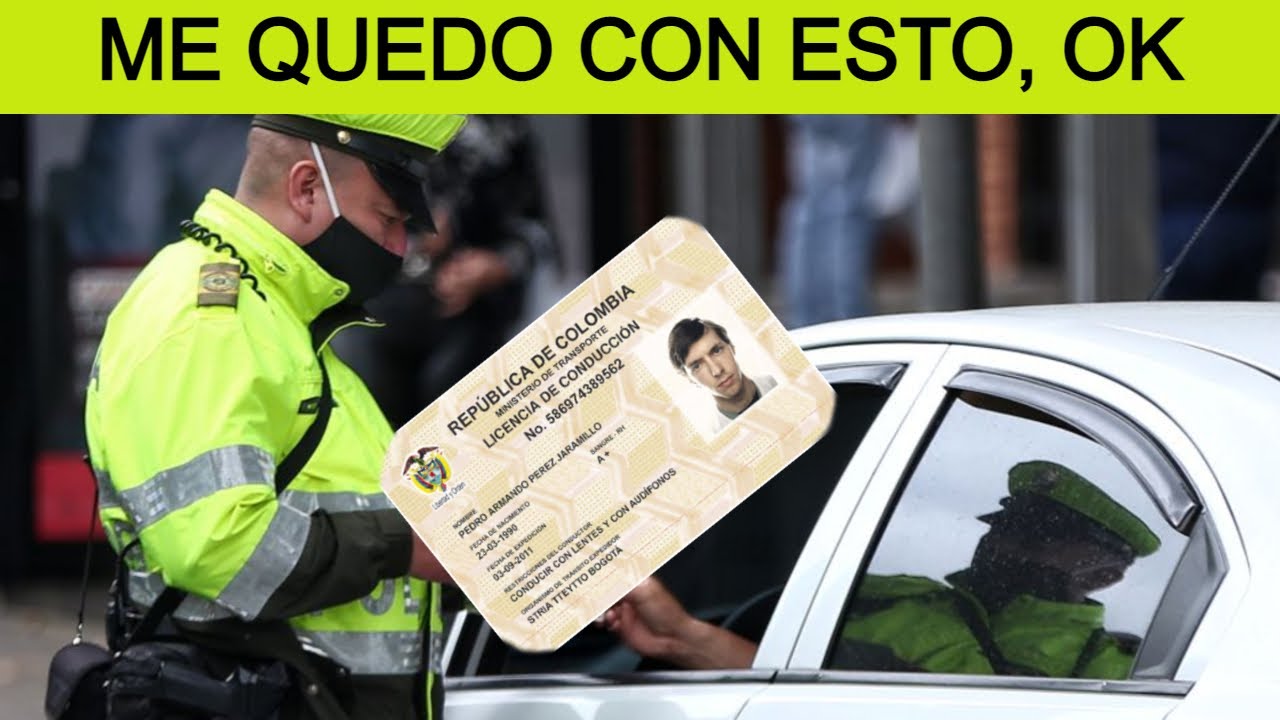 POLICIA PUEDE RETENER DOCUMENTOS - LA MEJOR EXPLICACION 👌