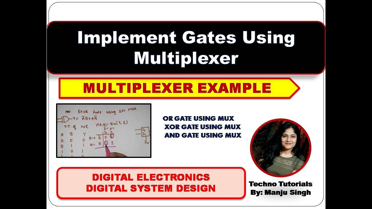 Implementation of Logic Gates Using MUX | OR GATE USING 2:1 MUX | Gate Using 2:1 MUX | MUX to Gate