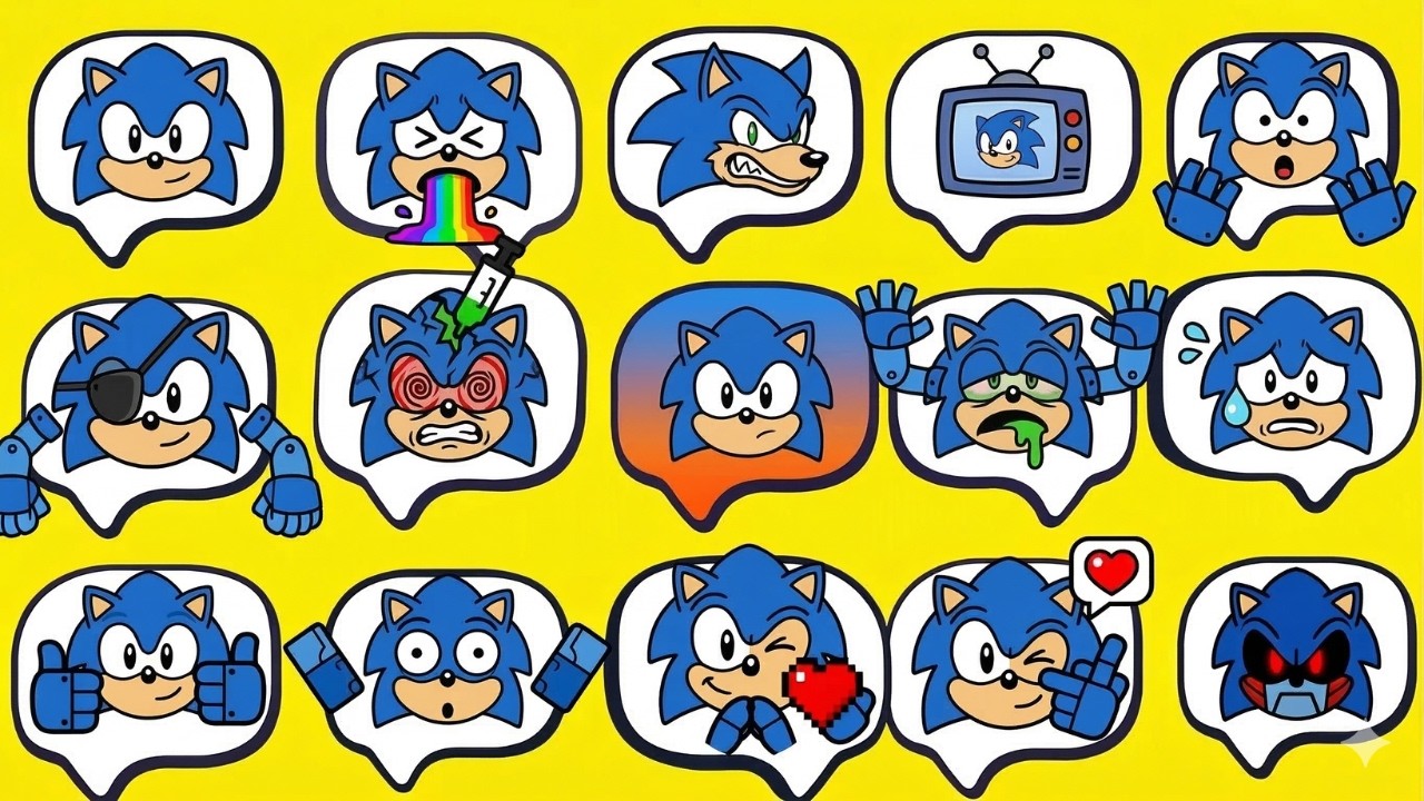 PETI & STICKER SUPER SONIC ADVENTURE🦔