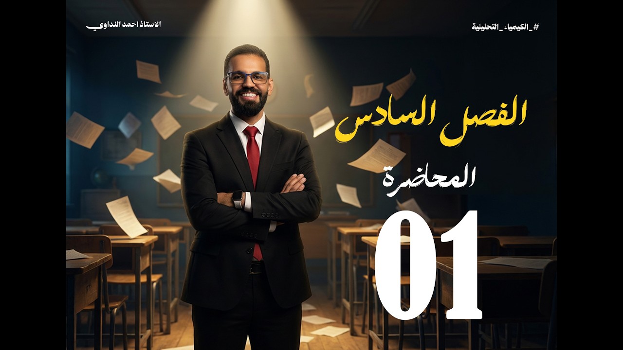 المحاضرة الأولى - الفصل السادس - لمنهج العربي