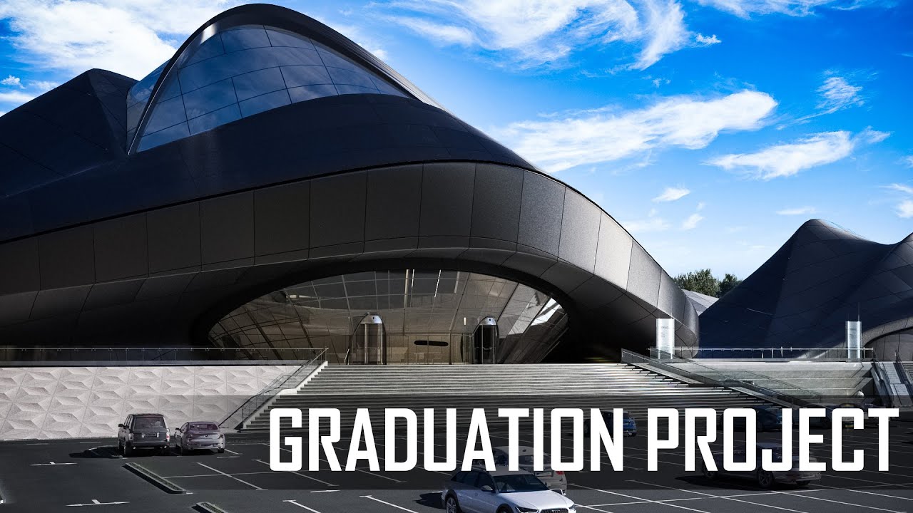 Architecture graduation project (aquatic center)