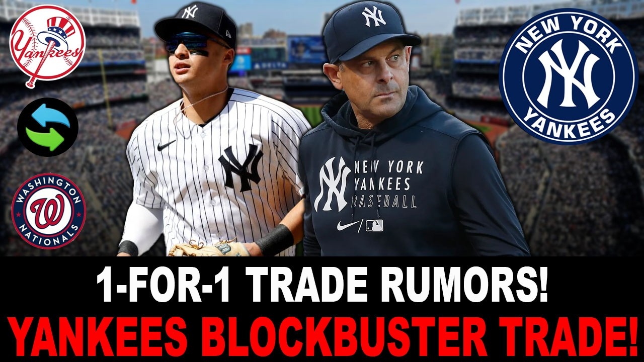 🚨 1-FOR-1 TRADE RUMORS! ANTHONY VOLPE COULD BE SWAPPED FOR NATIONALS SHORTSTOP ⚾ YANKEES NEWS