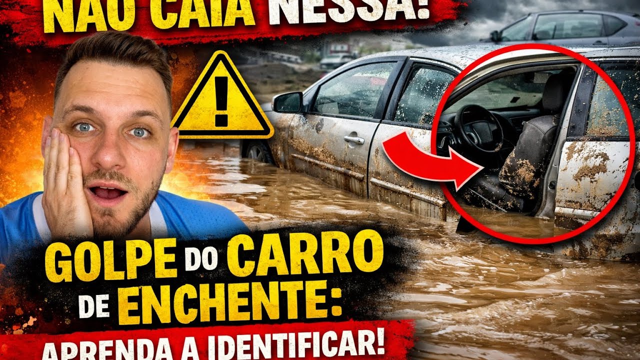 NUNCA CAIA NESSA: Golpe do carro de enchente: Aprenda a identificar 
