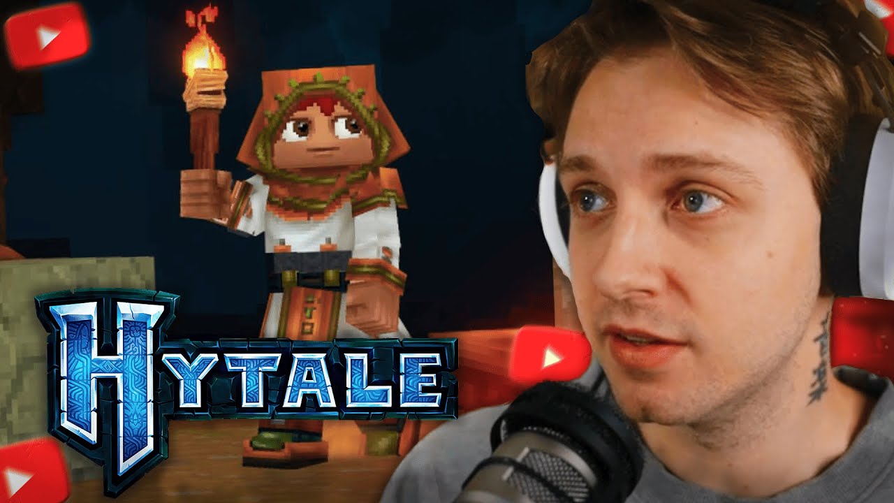СТИНТ ИГРАЕТ в Hytale // ПЕРВЫЙ ВЗГЛЯД на ХАЙТЕЙЛ