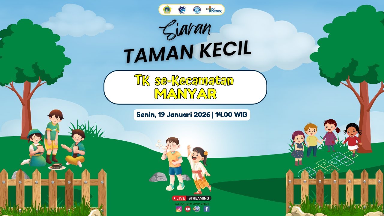 [LIVE] #igtki SIARAN TAMAN KECIL RADIO SUARA GRESIK SE KECAMATAN MANYAR