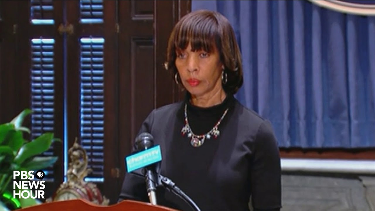 Baltimore mayor addresses removal of Confederate statues from city overnight