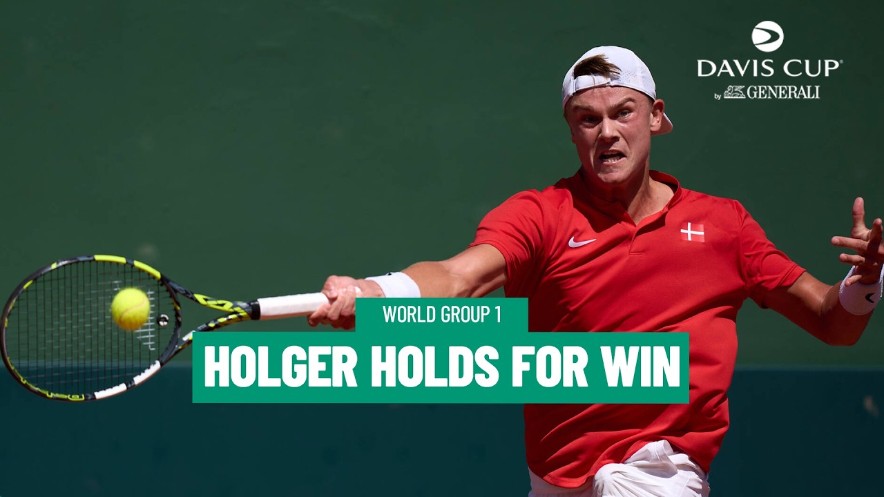 A Return STATEMENT 🙌 | Holger Rune v Iliyan Radulov | Highlights | Davis Cup World Group 1 2026