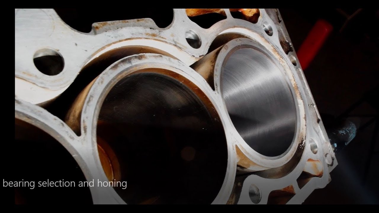 Honda Main and Rod Bearing Selection and Cylinder Honing