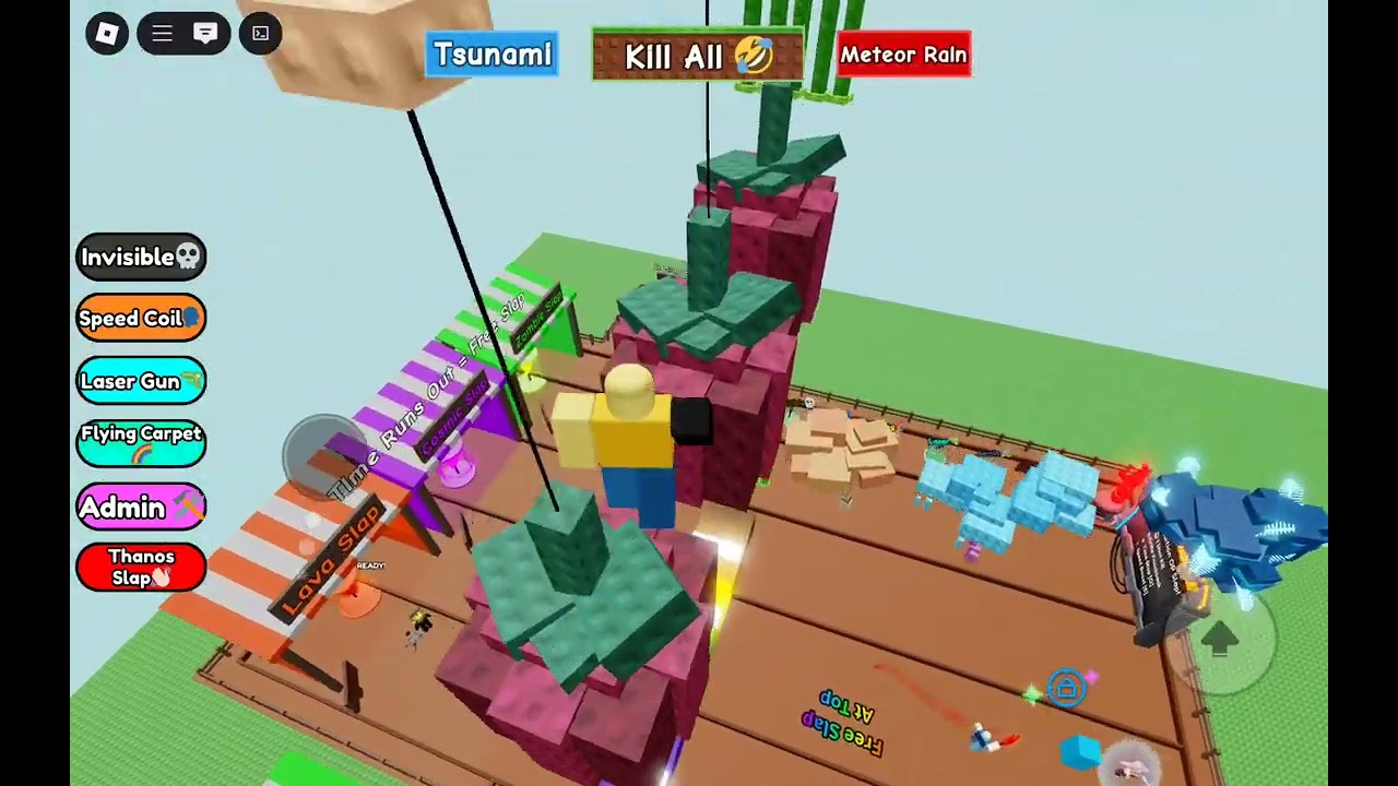 Failed attempt at Grow A Garden Troll Tower