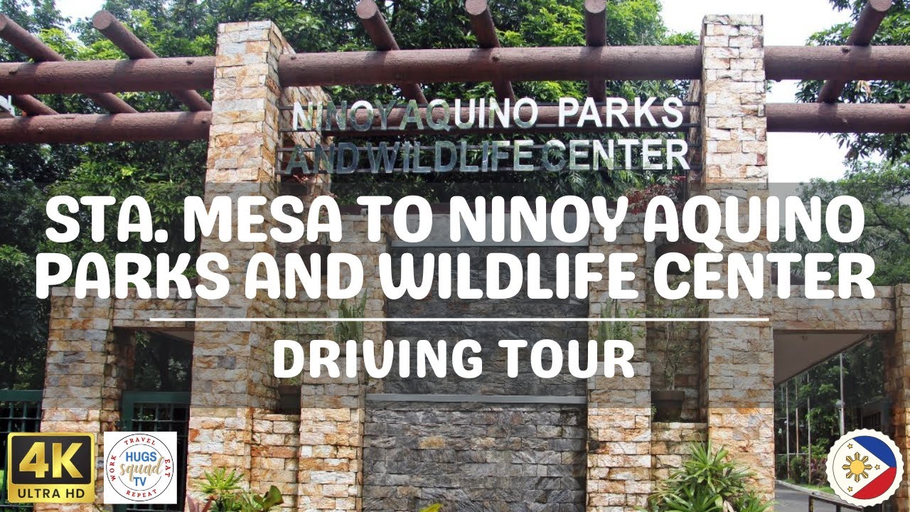 Sta.  Mesa to Ninoy Aquino Parks and Wildlife, Quezon City | NCR | Philippines | Driving Tour | 4K