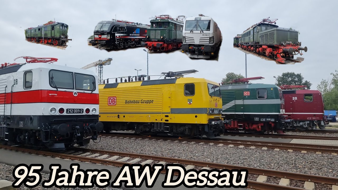 95 Jahre RAW Dessau am 31.08.2024, Tag der offenen Tür.