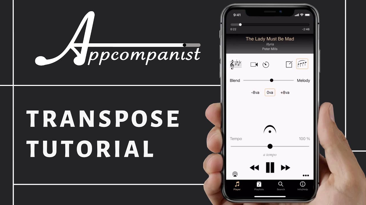 Appcompanist Transpose Tutorial
