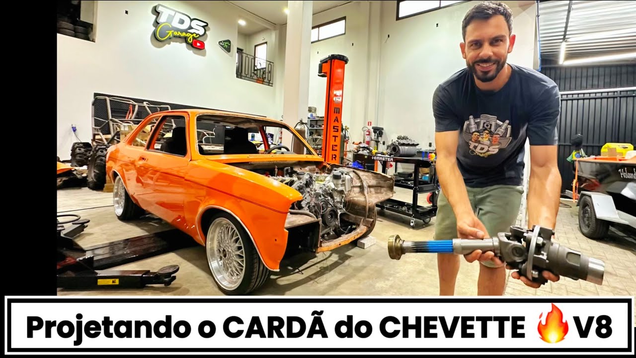 Fabricando o CARDÃ indestrutível para o CHEVETTE 🔥V8🔥400 cavalos