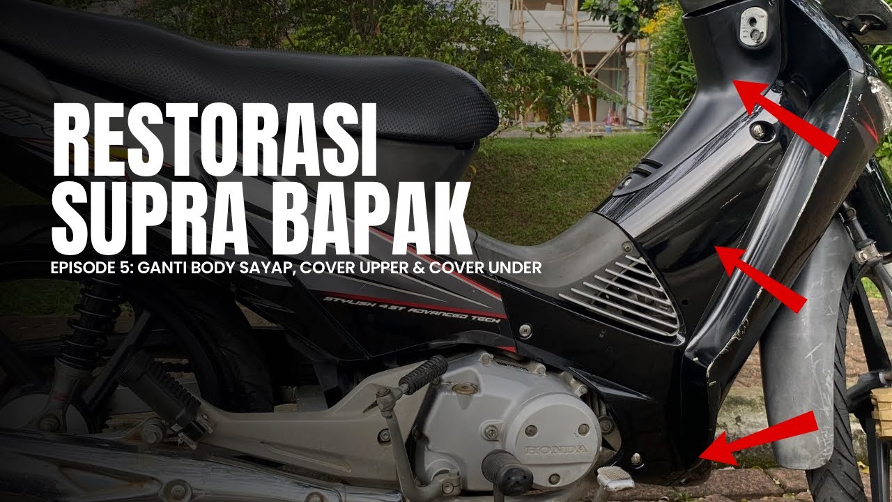 Ganti Body Supra X 125 D 2006 Original AHM | Restorasi Eps. 5