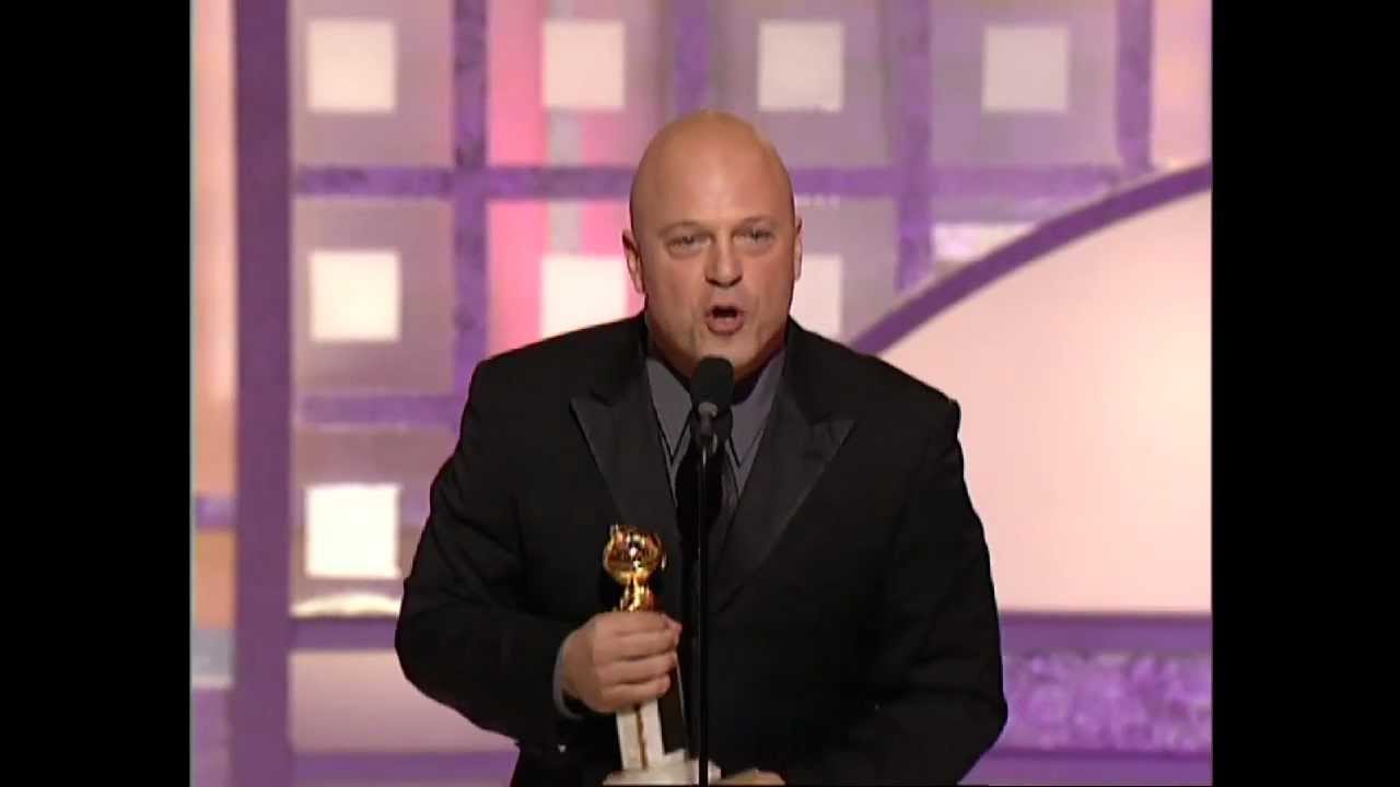 Michael Chiklis Wins Best Actor TV Series Drama - Golden Globes 2003