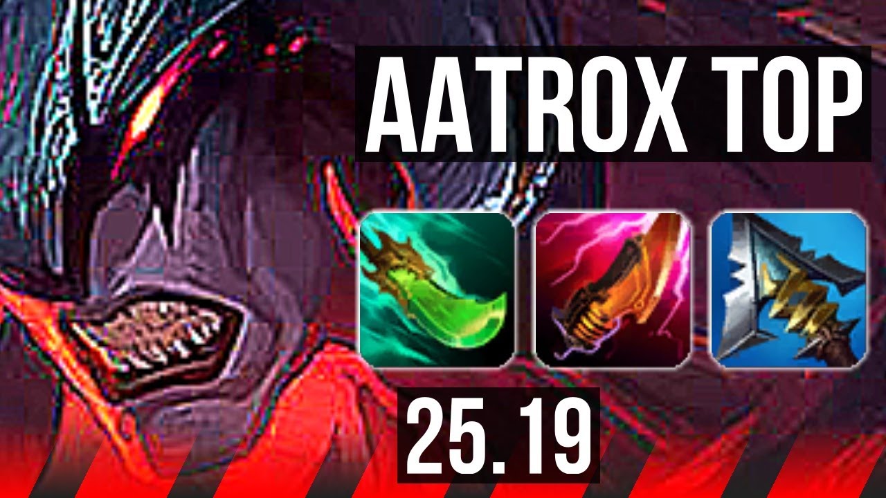 AATROX vs SION (TOP) | KR Master | 25.19