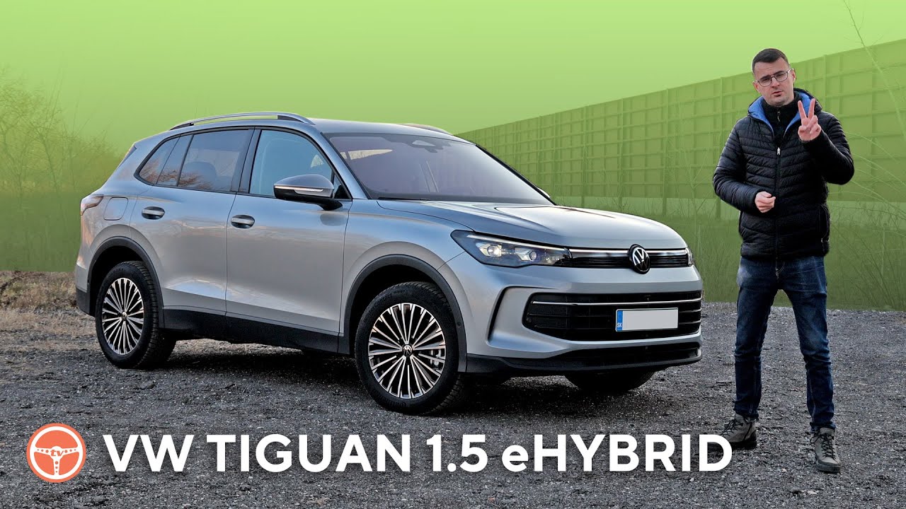 Auto so spotrebou 1l/100 km? VW TIGUAN 1.5 TSI eHybrid to dá, má to však háčik - volant.tv test