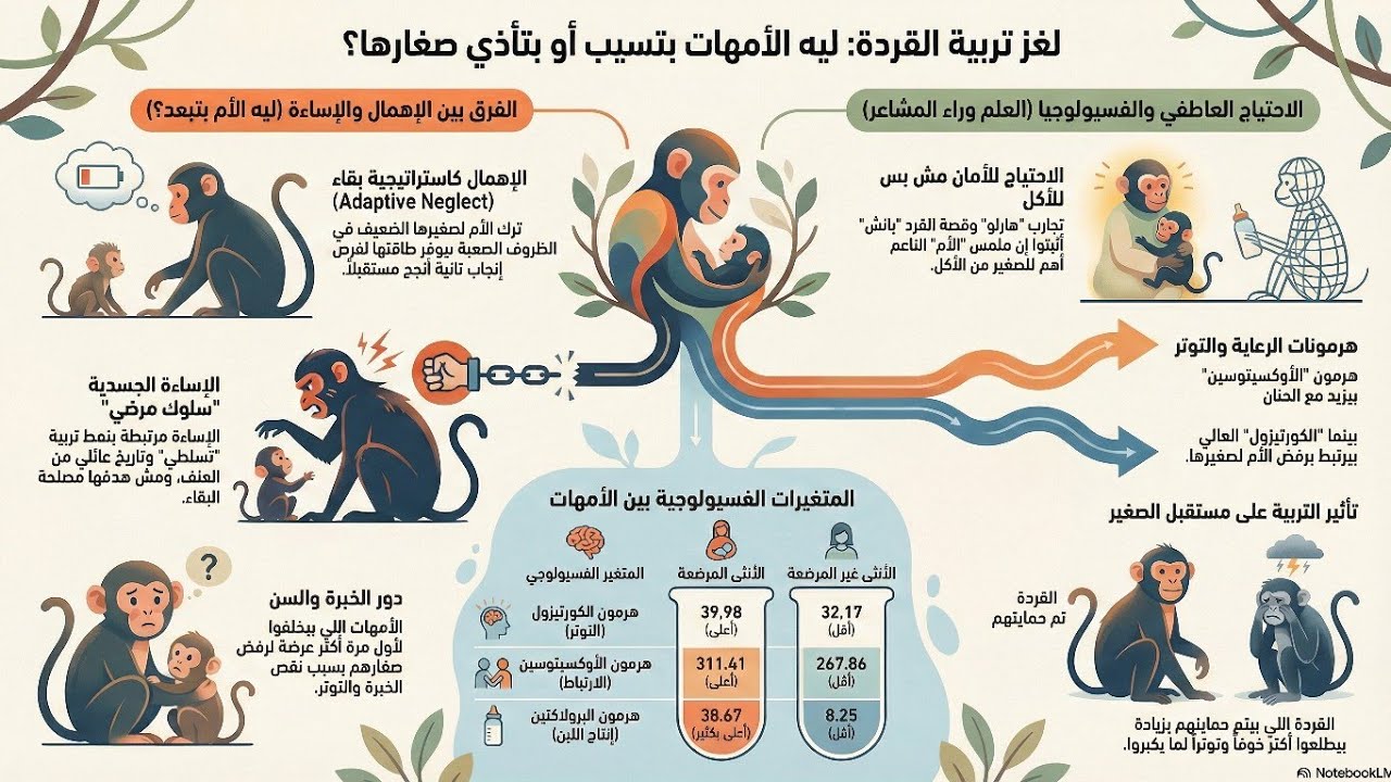 🐒سلوك الأمومة والتعلق والرفض عند القردة .. طبيعي ولا في سر 🤔🤔... مانكي بانش الجزء الثالث 