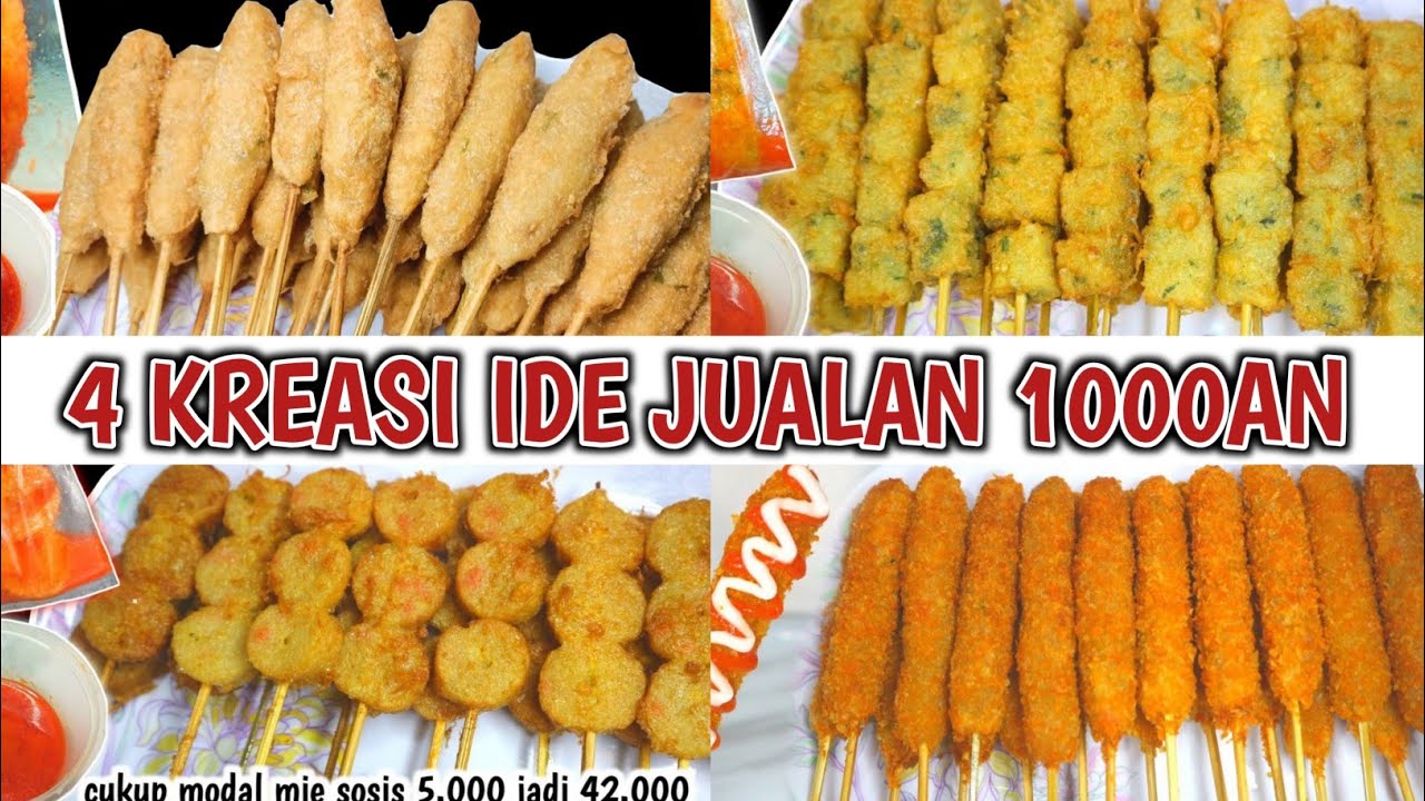4 KREASI IDE JUALAN 1000AN SIAP-SIAP DISERBU BOCIL DIJAMIN LARIS MANIS & UNTUNG BANYAK