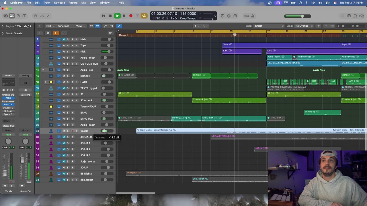 Making Beats & Mixing Live - Come Tap In [Chalkt Music]