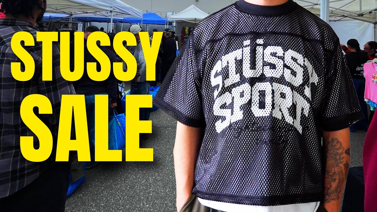 Stussy Warehouse Sale Clothing Haul