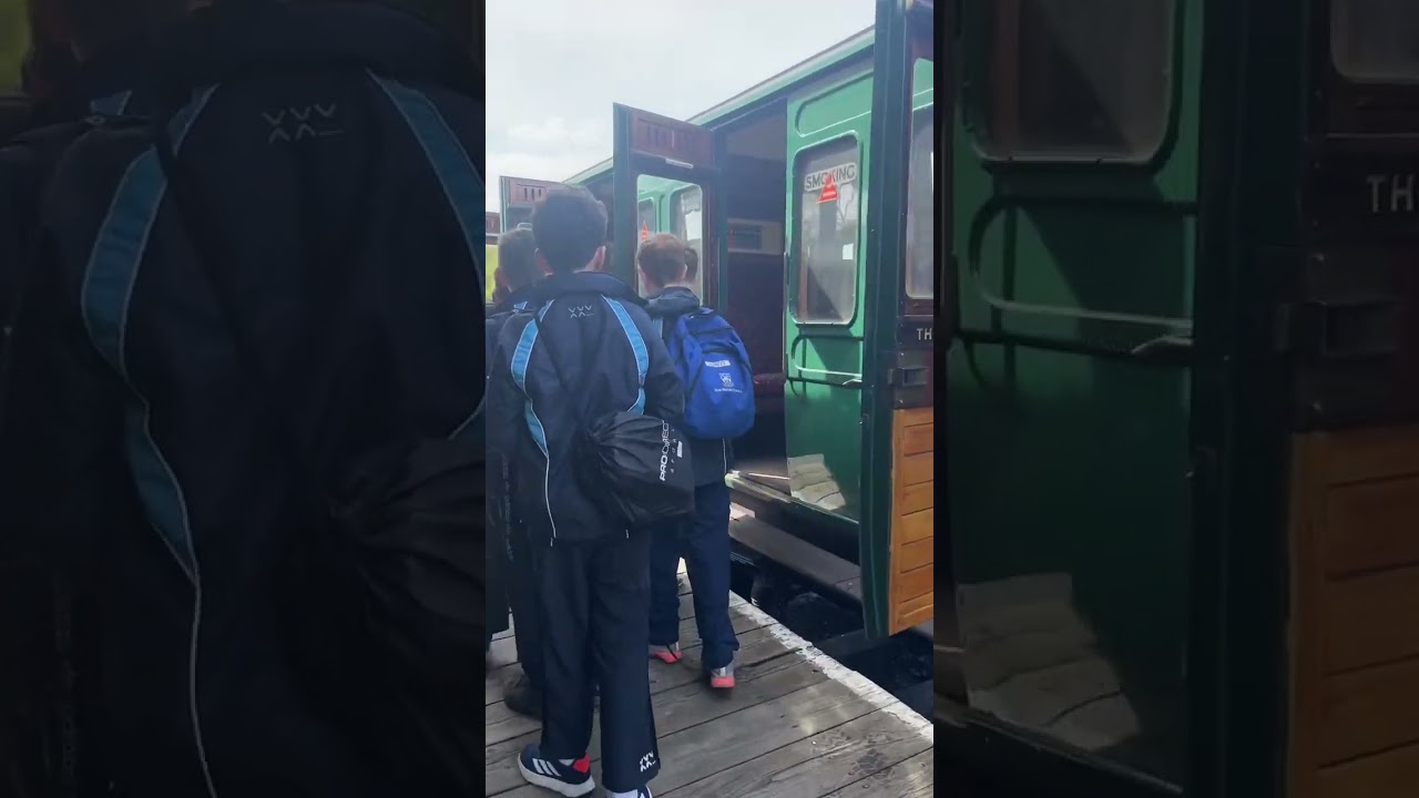 Hoe Bridge School - Year 7 Isle of Wight Steam Railway