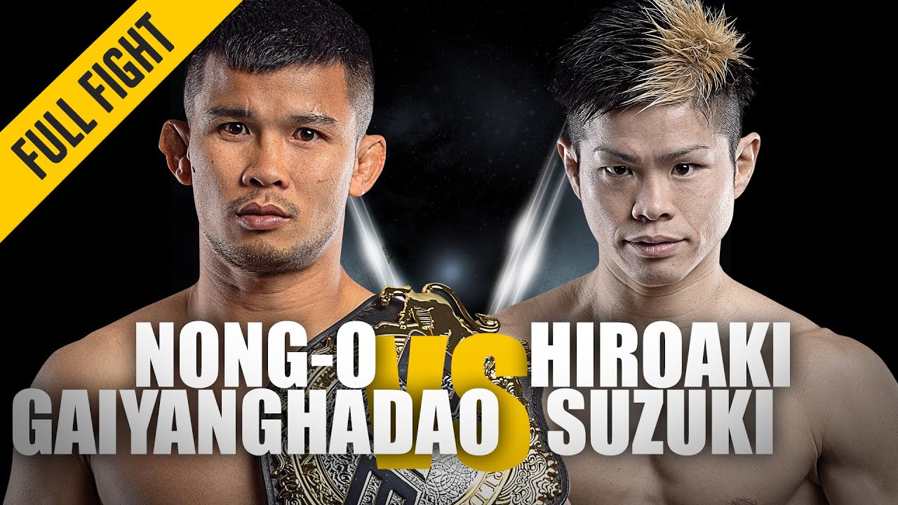 Nong-O vs. Hiroaki Suzuki | ONE: Full Fight | Muay Thai Domination | May 2019