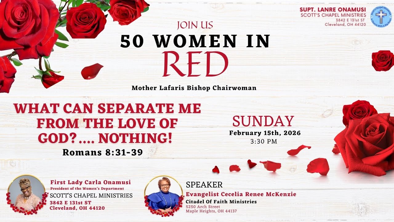 Pastor Lanre Onamusi - Speaker: Evangelist Cecelia Renee Mckenzie - Citadel of Ministries