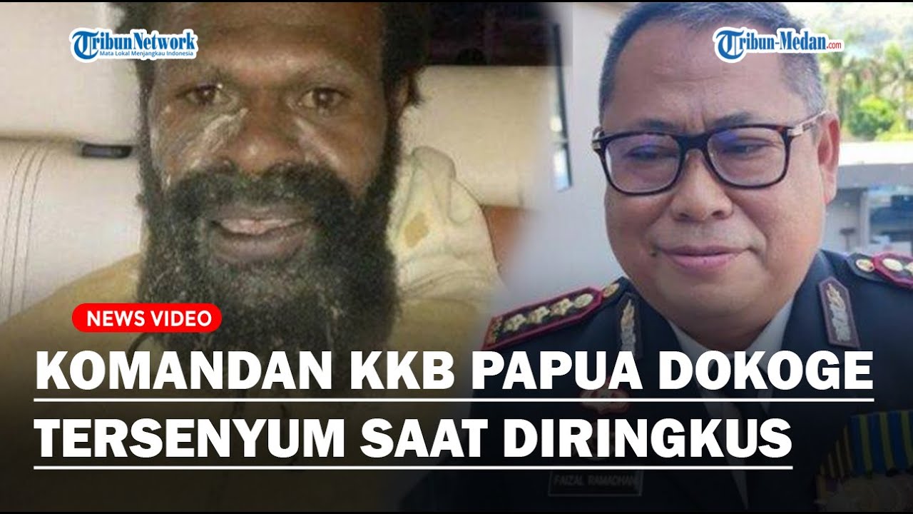 TAK TAKUT! Tampang Komandan KKB Papua Wilayah Dokoge Paniai, Sempat Tersenyum Usai Ditangkap