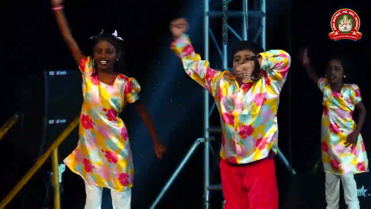 Hawaiian Coastal Theme Dance | AMG Matric Hr Sec School 40th Annual Day 2026 | Class 3 Students
