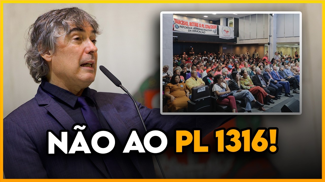 🗣 NÃO À REFORMA ADMINISTRATIVA DA EDUCAÇÃO! #ForaPL1316