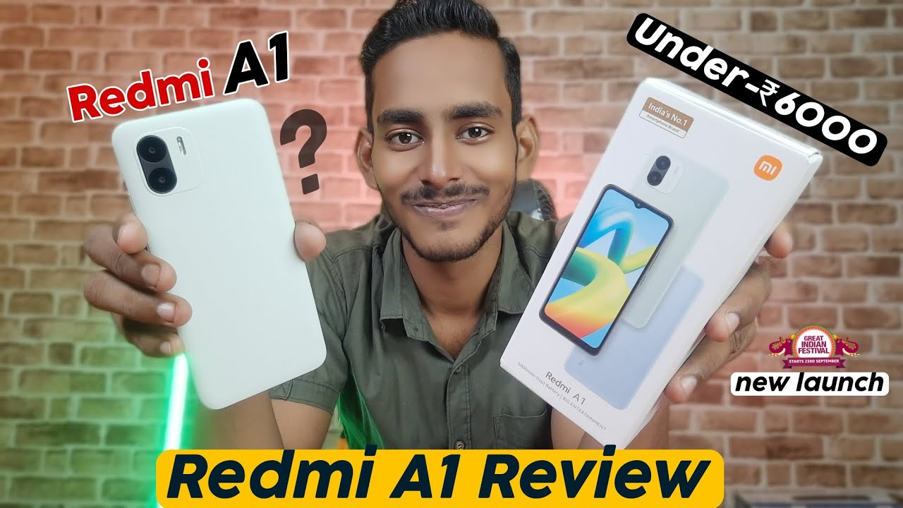 redmi A1 unboxing 2022 || redmi A1 review || best smartphone under ₹6000 ! redmi a1 go edition phone